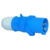 Вилка кабельная 16А 3п(2P+РE) 6ч, 230В, IP44 Quick-Connect Bals 2126
